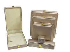 Skin Color rexine Jewellery Box